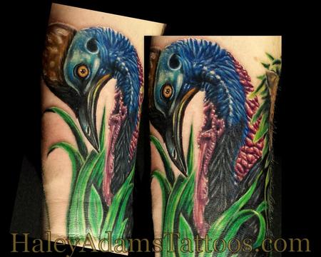 Tattoos - southern cassowary tattoo - 97851